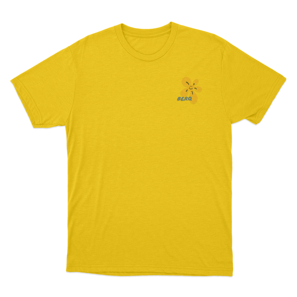 Berq Summer 2025 Tour Unisex T Shirt Yellow Berq Summer 2025 Tour Unisex T Shirt Yellow